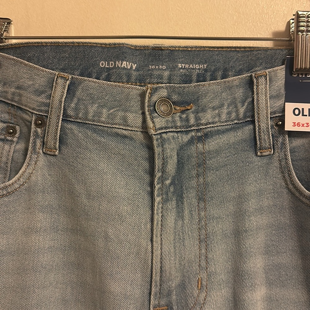 Men’s Old Navy 36x30 Blue Jeans Straight NWT